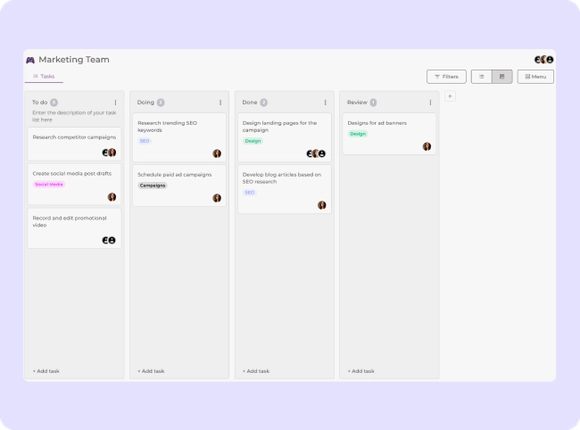 Projects Kanban